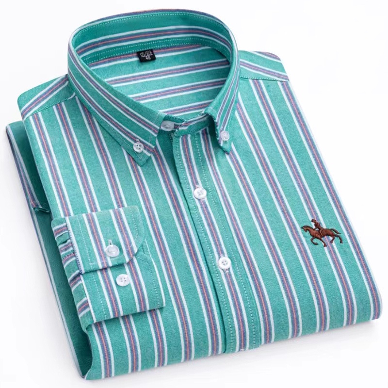 Oxford Cotton Casual Shirt Business - Neues 100% Baumwolle Oxford Shirt für
