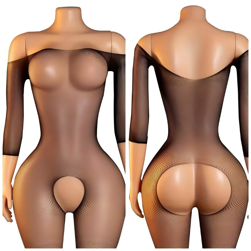 Underwear - Sexy Netzstrumpfhose für Damen, Hochwertige Schwarze