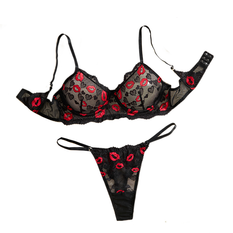 Underwear - Transparente Spitzenunterwäsche Sexy Lingerie-Set Damen Verführerisches