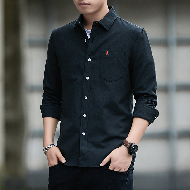 Mens Linen Shirt Long Sleeve - Sport-Langarmjacke, Herren-Leinenhemden, kurzärmelige Freizeithemden, Button-Down-Hemd für