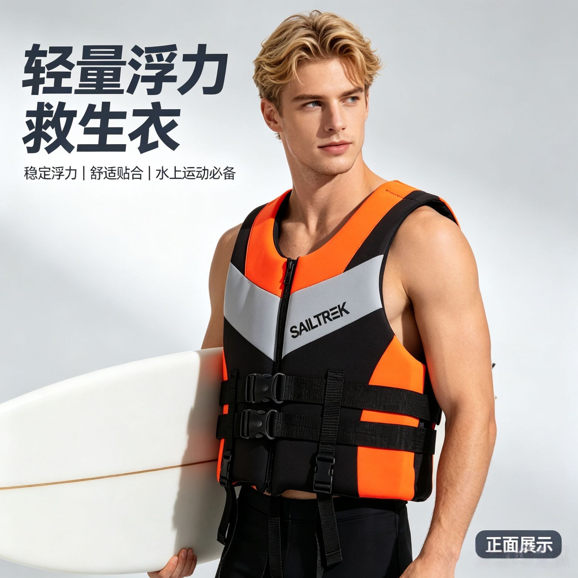 Jackets - Superauftriebsweste Schwimmweste Motorboot-Antikollisionsweste Angelweste Antikollisions-Körperweste