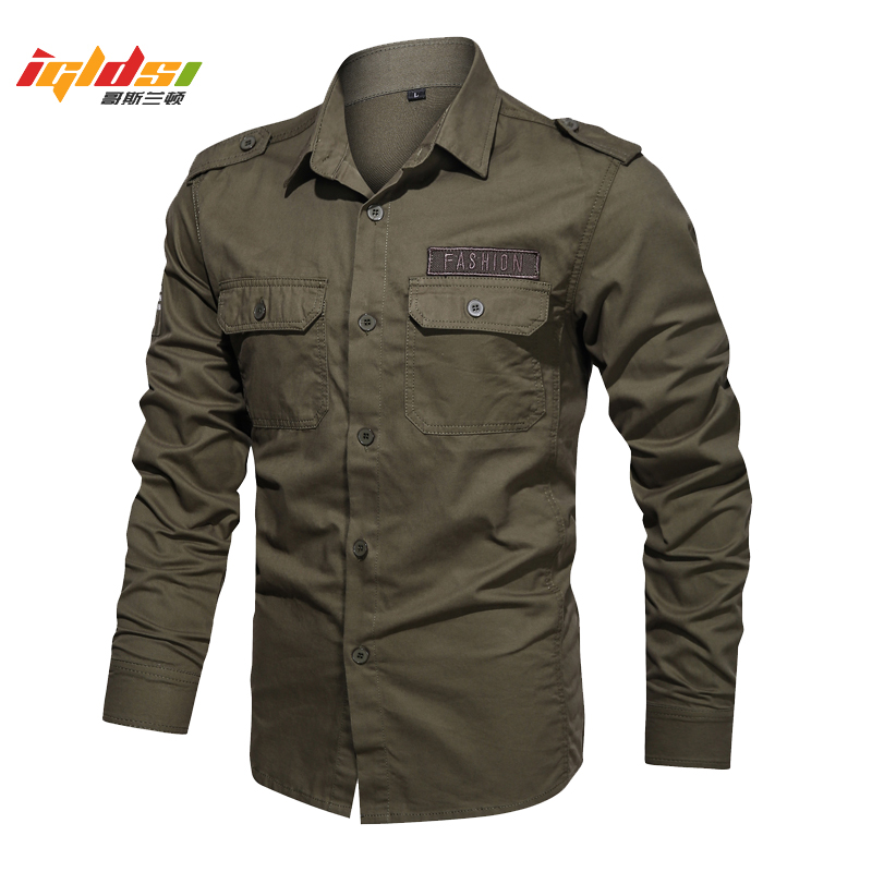 Tactical Military Shirt Cargo - Fracht Shirts für Männer Military Stil