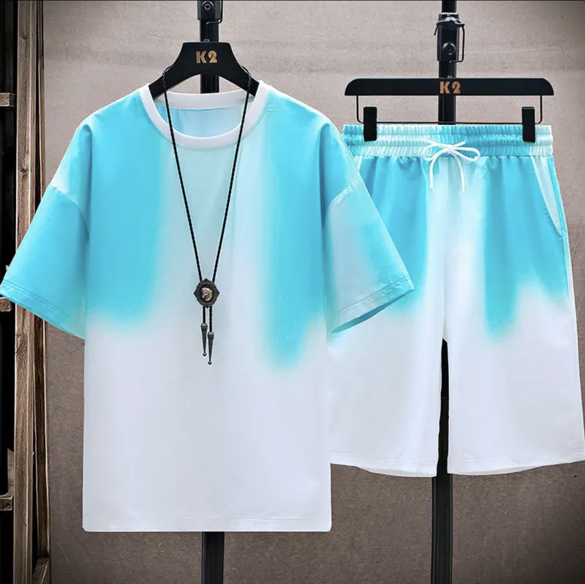 Shorts - Neues, heiß begehrtes Sommer-Paar-Set aus Eisseide,