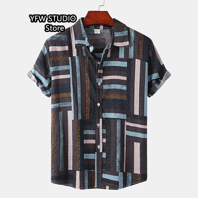 Herren Hawaiian Bedrucktes Vin – Vintage Hawaiian Floral Shirt Bewertung und Preis