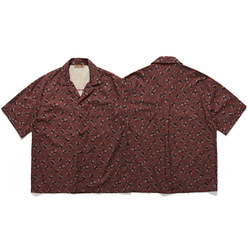 Japanisches Retro-Ethno-Stil-K – Vintage Hawaiian Floral Shirt Bewertung und Preis