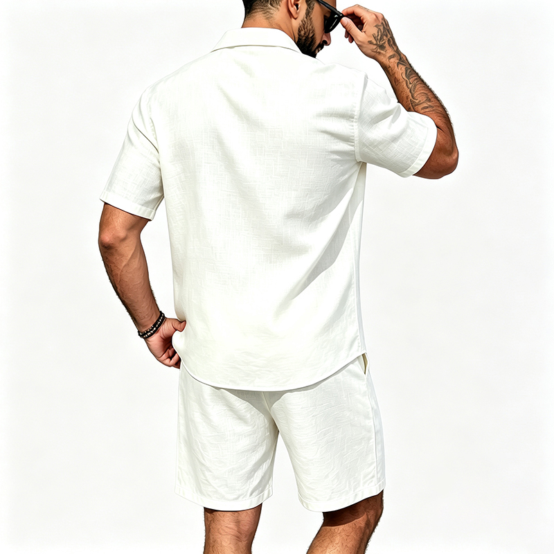Herren Leinen Zweiteiler Kurza – Mens Linen Shirt Long Sleeve Bewertung und Preis