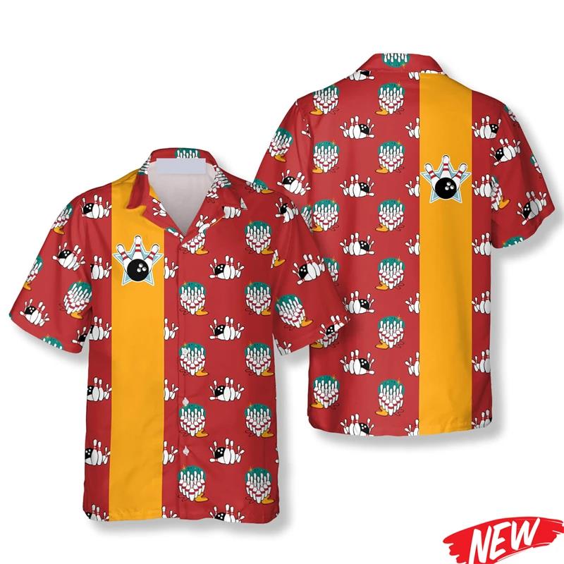 Klassisches Hawaii-Hemd mit Bo – Short Sleeve Bowling Shirt Retro Bewertung und Preis