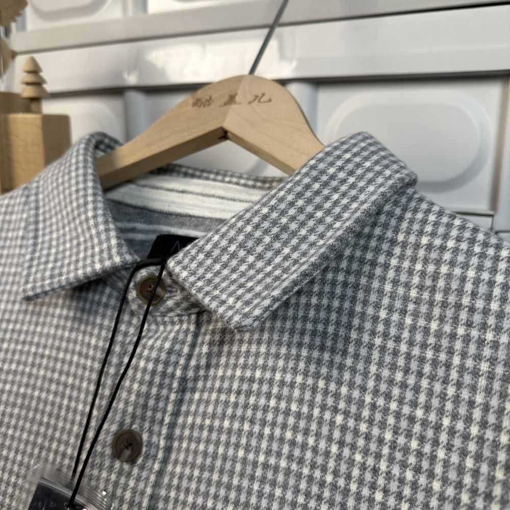 Schweres Baumwoll-Flanellhemd  – Flannel Plaid Shirt Heavy Weight Bewertung und Preis