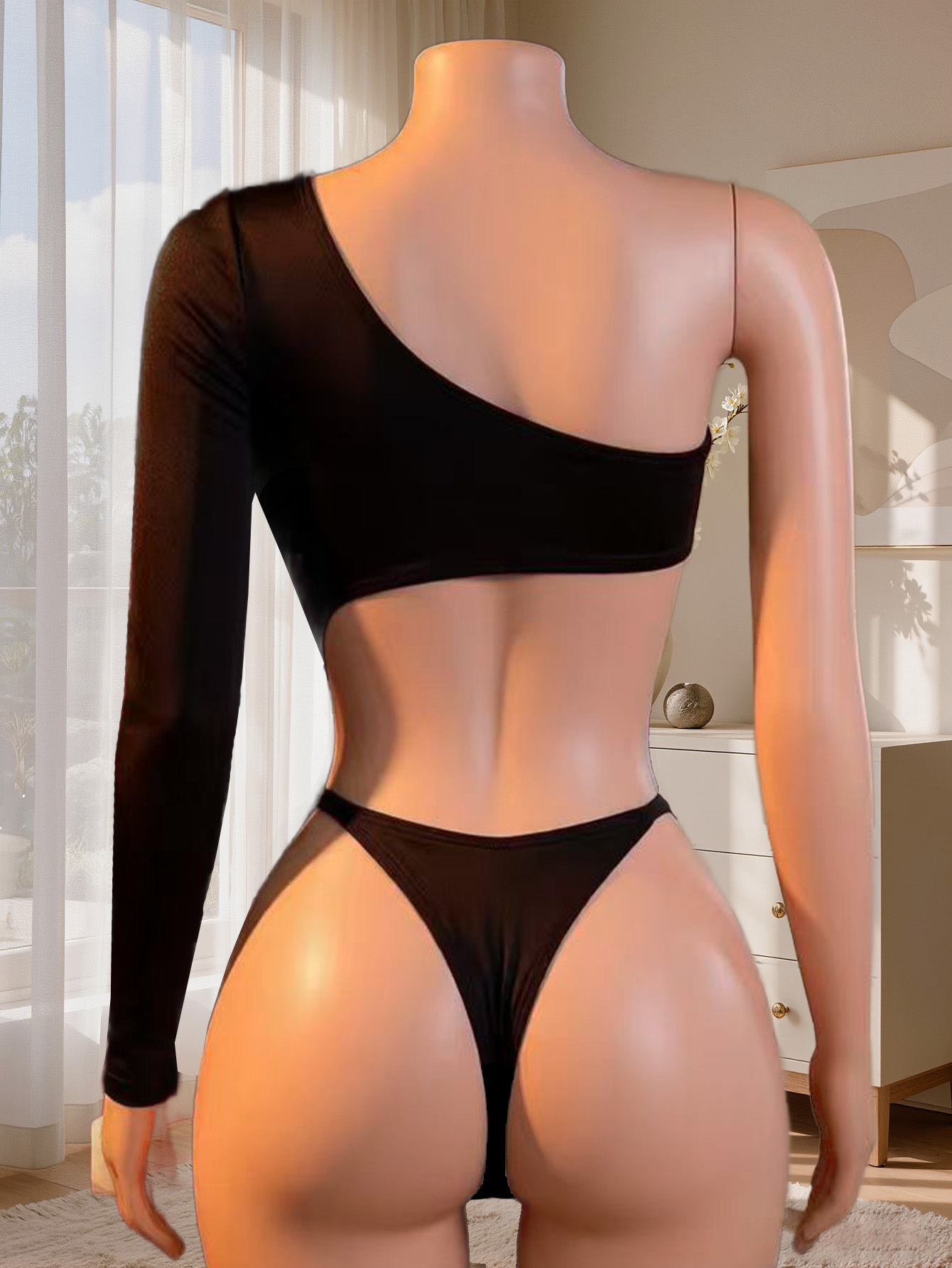 Damen-Bodysuit mit einer Schul – Underwear Bewertung und Preis