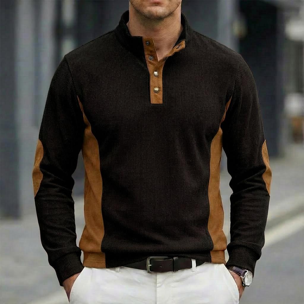 Heiß begehrtes neues lässiges  – Corduroy Button Up Shirt Men Bewertung und Preis