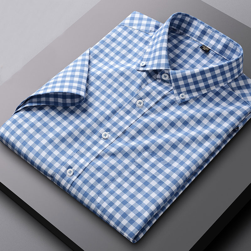 Sommer neue 100% Baumwolle Oxf – Oxford Cotton Casual Shirt Business Bewertung und Preis