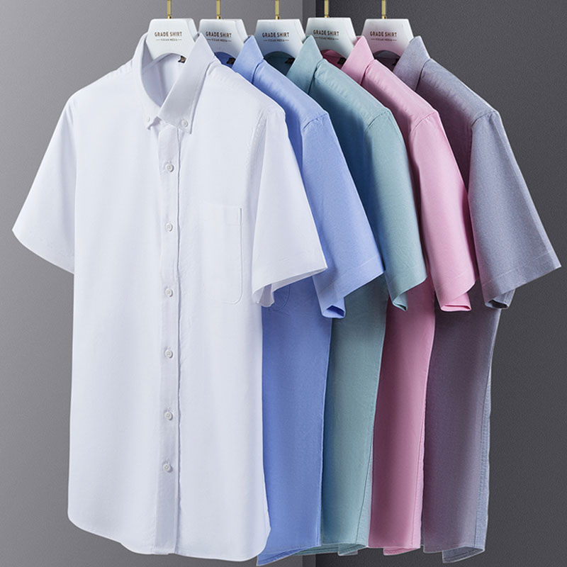 Sommer neue 100% Baumwolle Oxf – Oxford Cotton Casual Shirt Business Bewertung und Preis