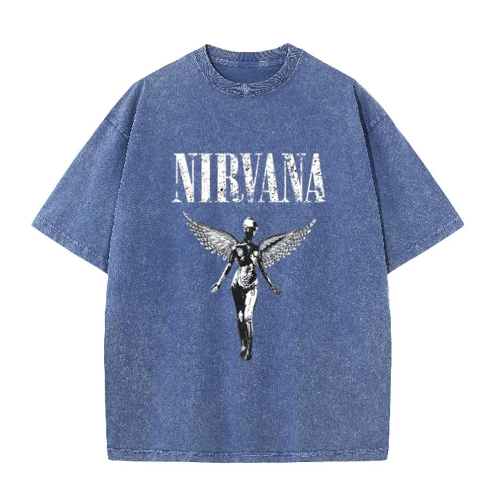 Retro Acid Wash Oversized T-Sh – Acid Wash Vintage Graphic T Shirt Bewertung und Preis