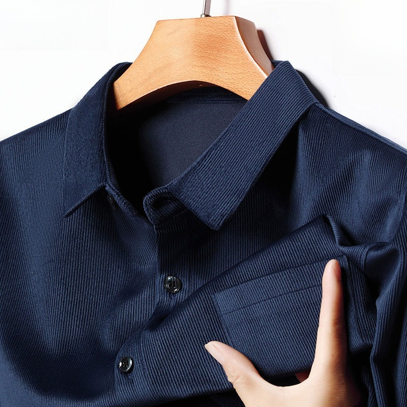 Cord Herren Langarm Hemd Retro – Corduroy Button Up Shirt Men Bewertung und Preis