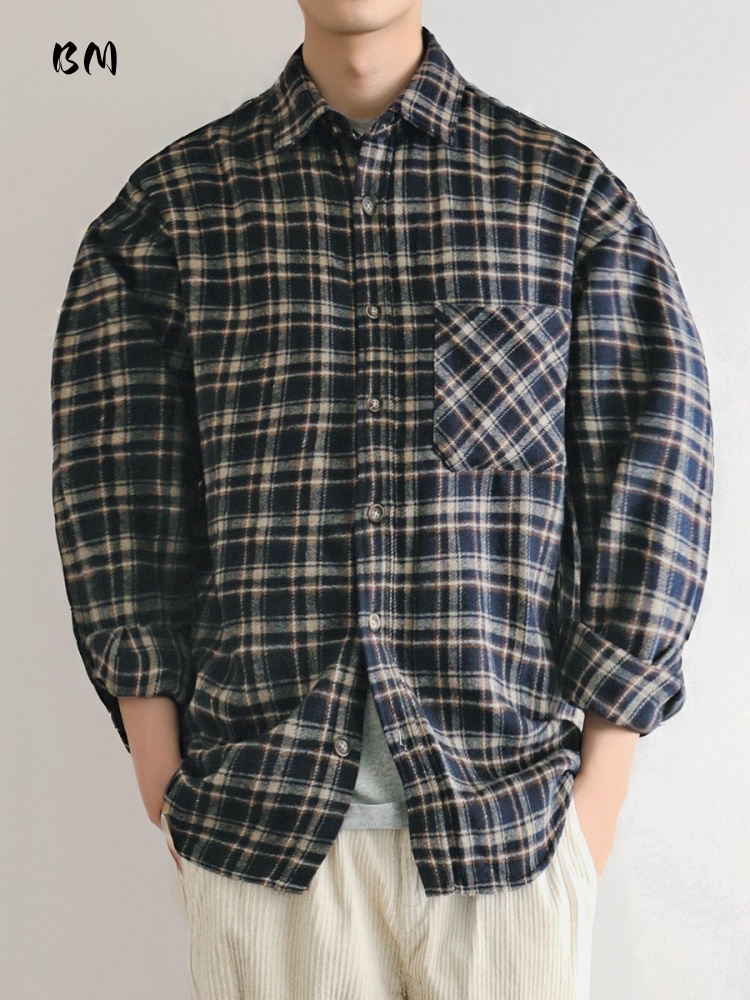 ‌ Japanische Vintage Schwergew – Flannel Plaid Shirt Heavy Weight Bewertung und Preis