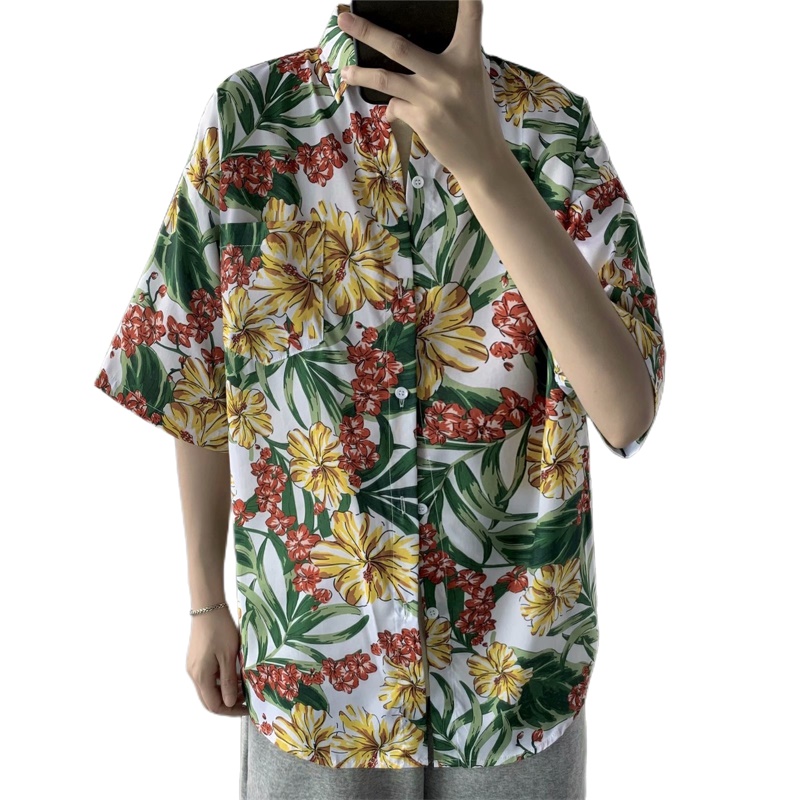Casual Hawaiian Retro Floral P – Vintage Hawaiian Floral Shirt Bewertung und Preis
