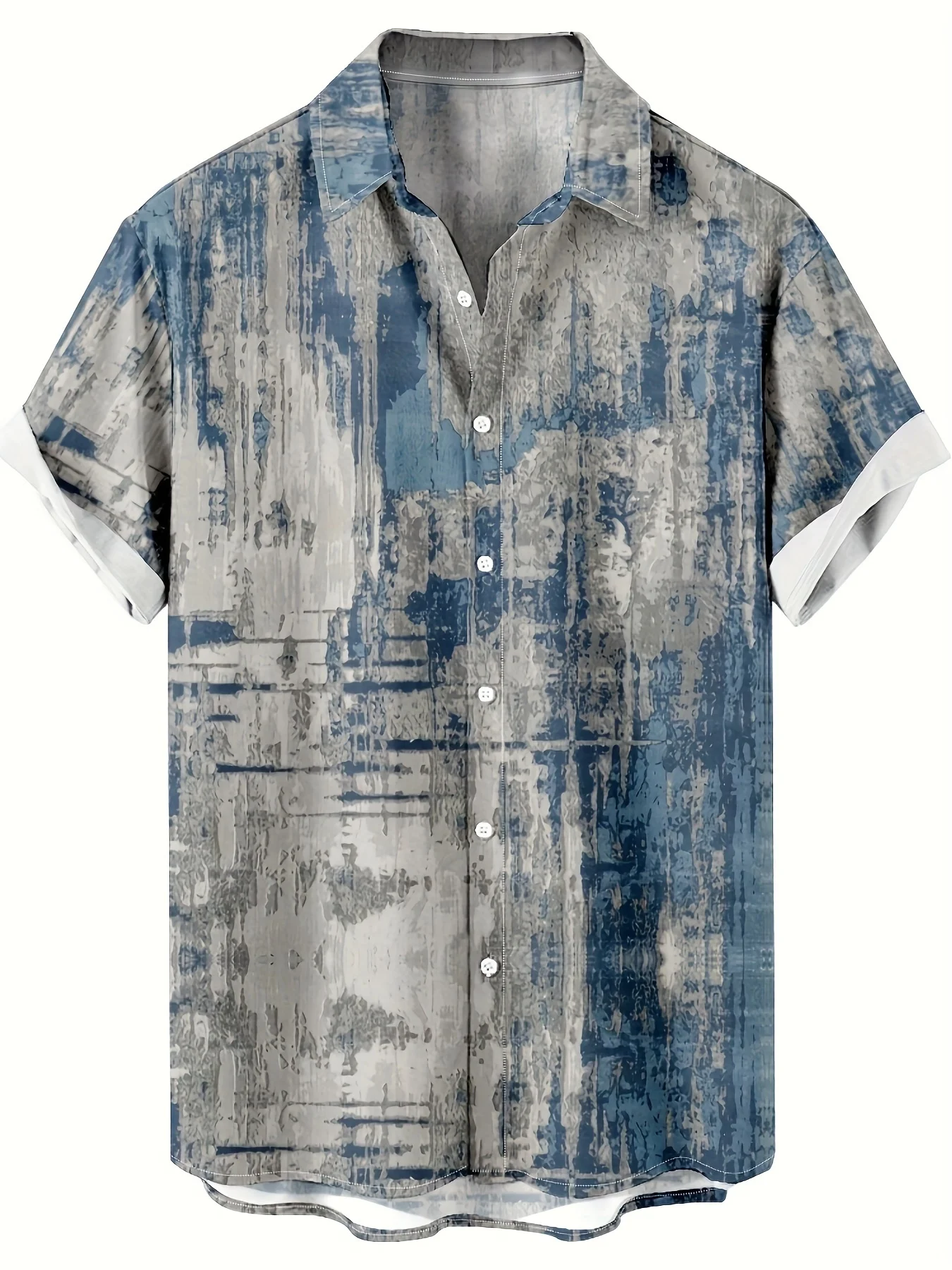 Atmungsaktives, dünnes Stoffhe – Vintage Hawaiian Floral Shirt Bewertung und Preis