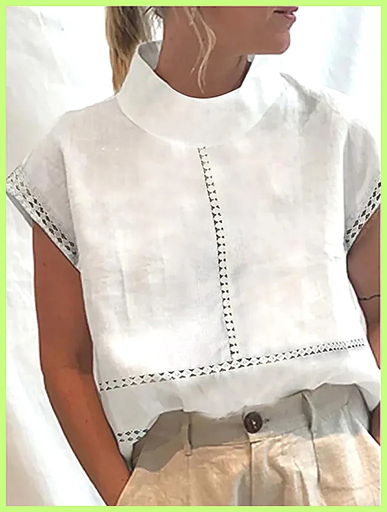 Damen Baumwoll-Leinen Pullover – Shirts Bewertung und Preis