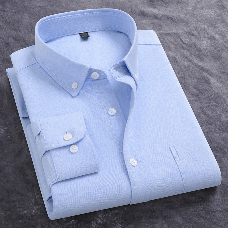 Frühling Neue Männer Oxford He – Oxford Cotton Casual Shirt Business Bewertung und Preis