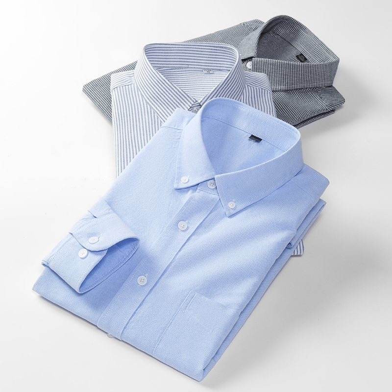Frühling Neue Männer Oxford He – Oxford Cotton Casual Shirt Business Bewertung und Preis