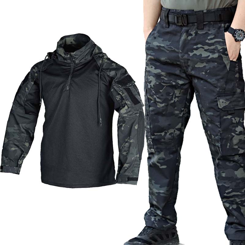 Taktisches Militäruniform-Set, – Tactical Military Shirt Cargo Bewertung und Preis