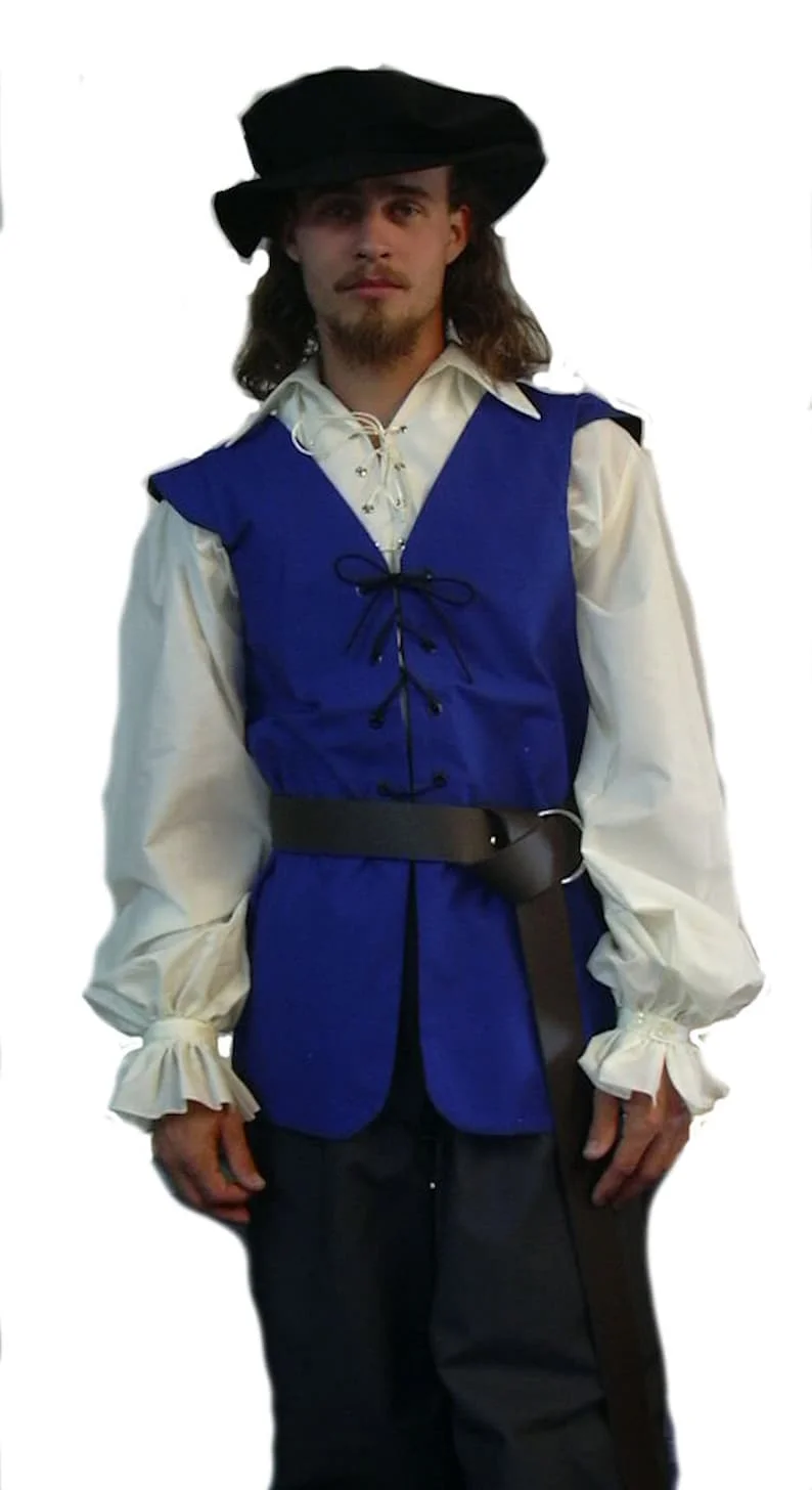 Mittelalterliche Hemden, gerüs – Medieval Gothic Lace Up Pirate Shirt Bewertung und Preis