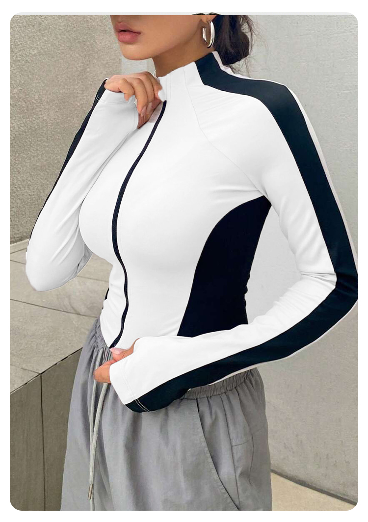 Yoga-Kleidung Stehkragen-Jacke – Jackets Bewertung und Preis