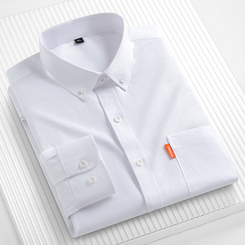 Herren-Business-Hemd aus 100 % – Oxford Cotton Casual Shirt Business Bewertung und Preis