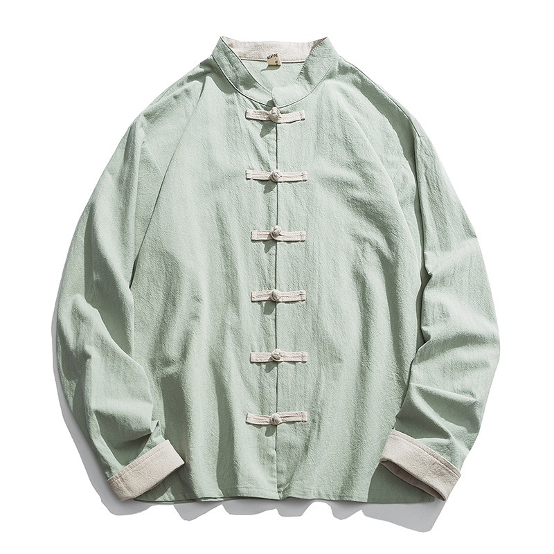 2026 Neue Kimono-Jacke für Her – Mens Linen Shirt Long Sleeve Bewertung und Preis