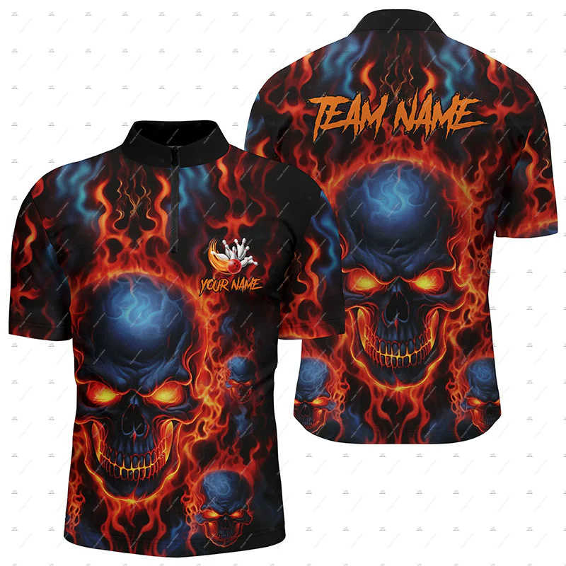 Benutzerdefinierter Name Bowli – Short Sleeve Bowling Shirt Retro Bewertung und Preis