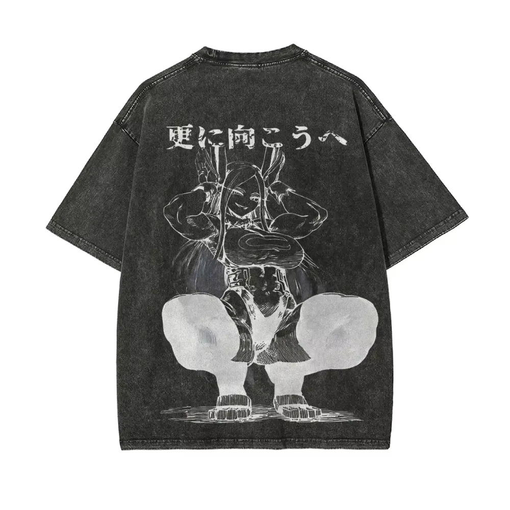 2026 Mirko T-Shirt My Hero Aca – Acid Wash Vintage Graphic T Shirt Bewertung und Preis