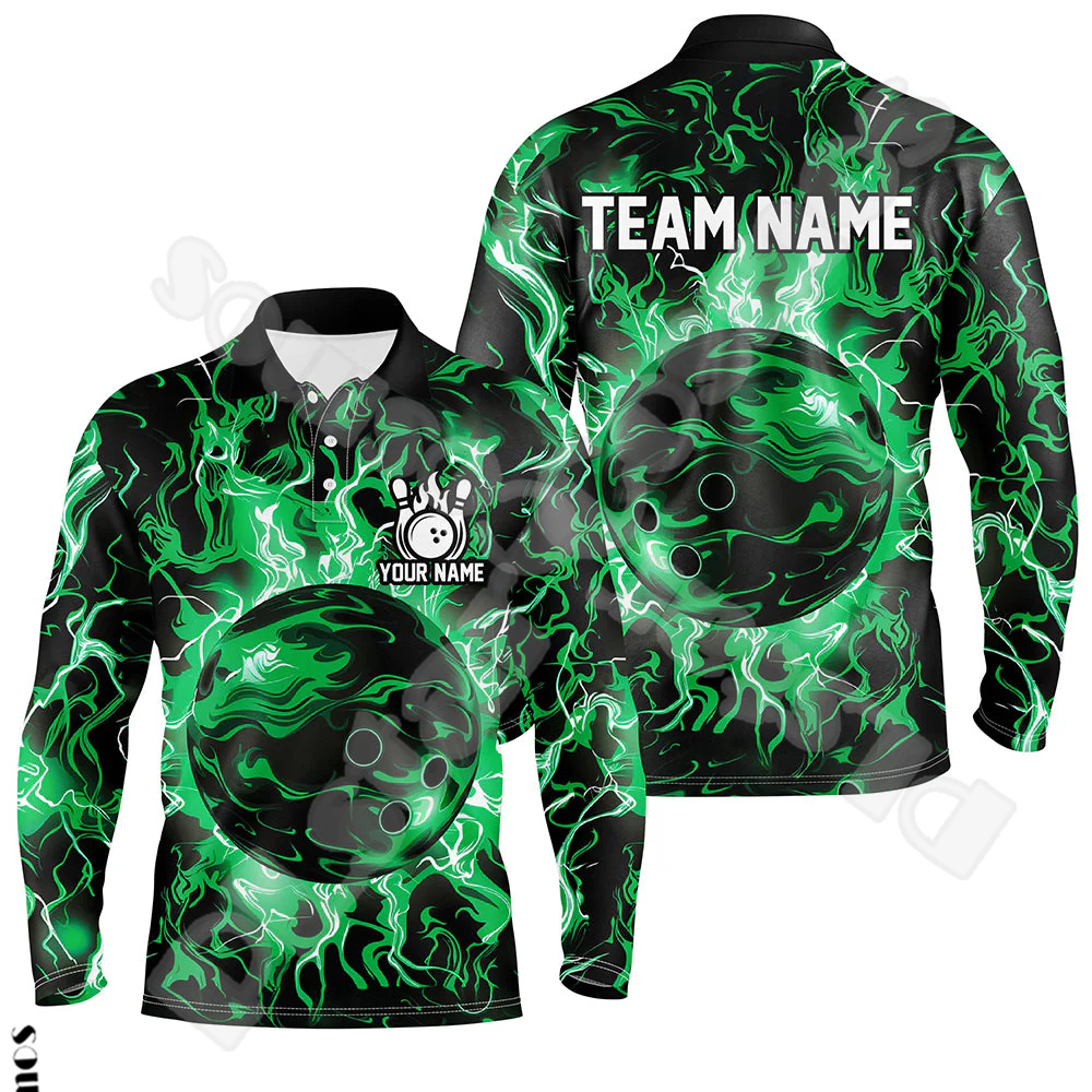 Benutzer definierte Name Strei – Short Sleeve Bowling Shirt Retro Bewertung und Preis