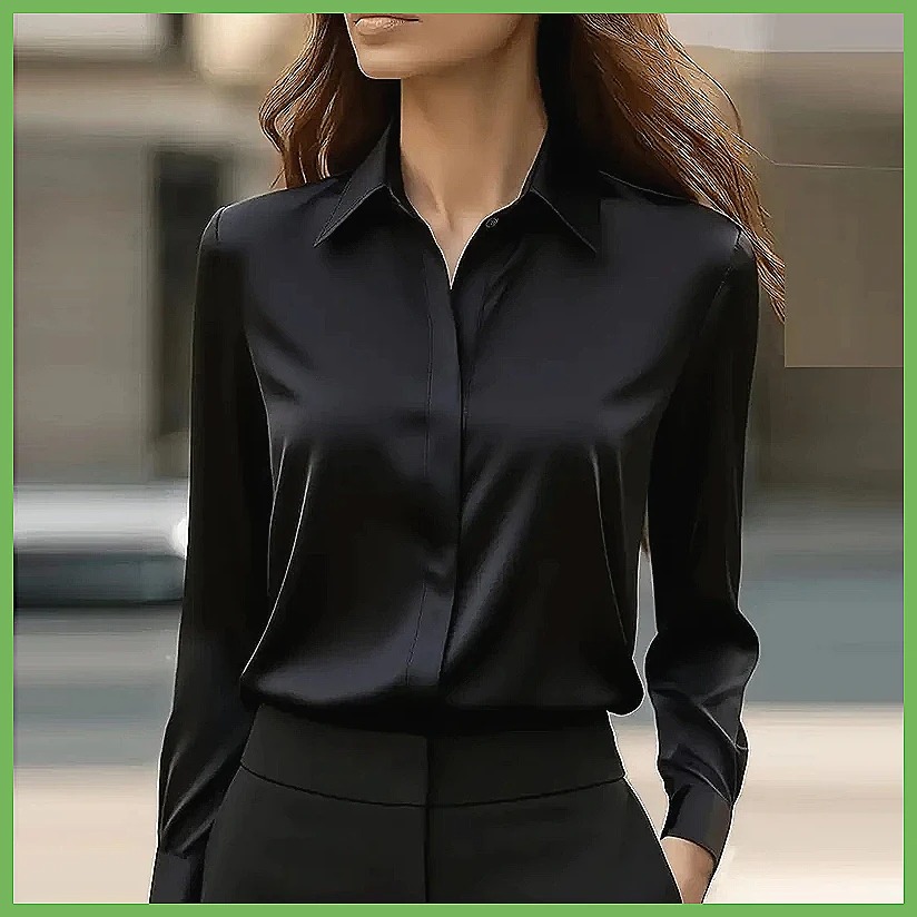 Neue Damen Büro-Bluse Langarm  – Shirts Bewertung und Preis