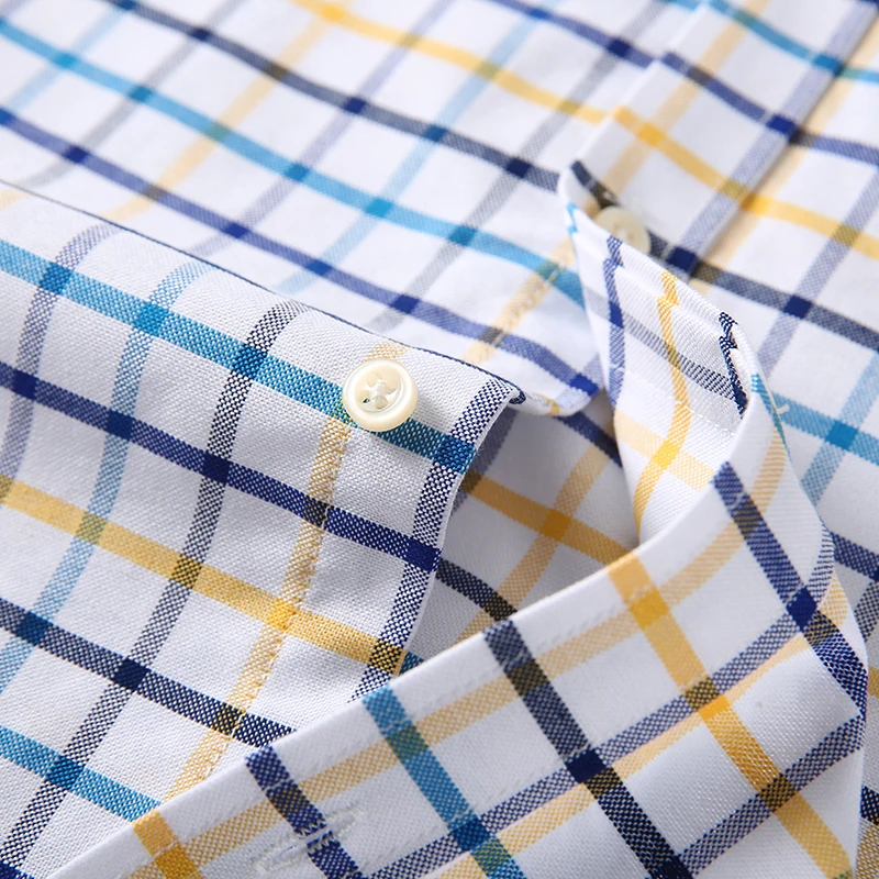Herrenhemden aus 100 % Baumwol – Oxford Cotton Casual Shirt Business Bewertung und Preis