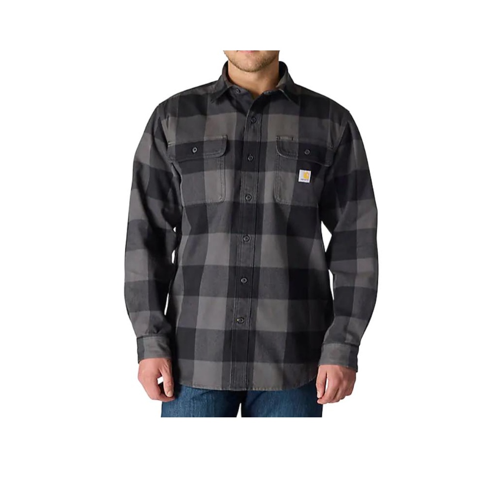 Carhartt FW25 107013 Loose Fit – Flannel Plaid Shirt Heavy Weight Bewertung und Preis
