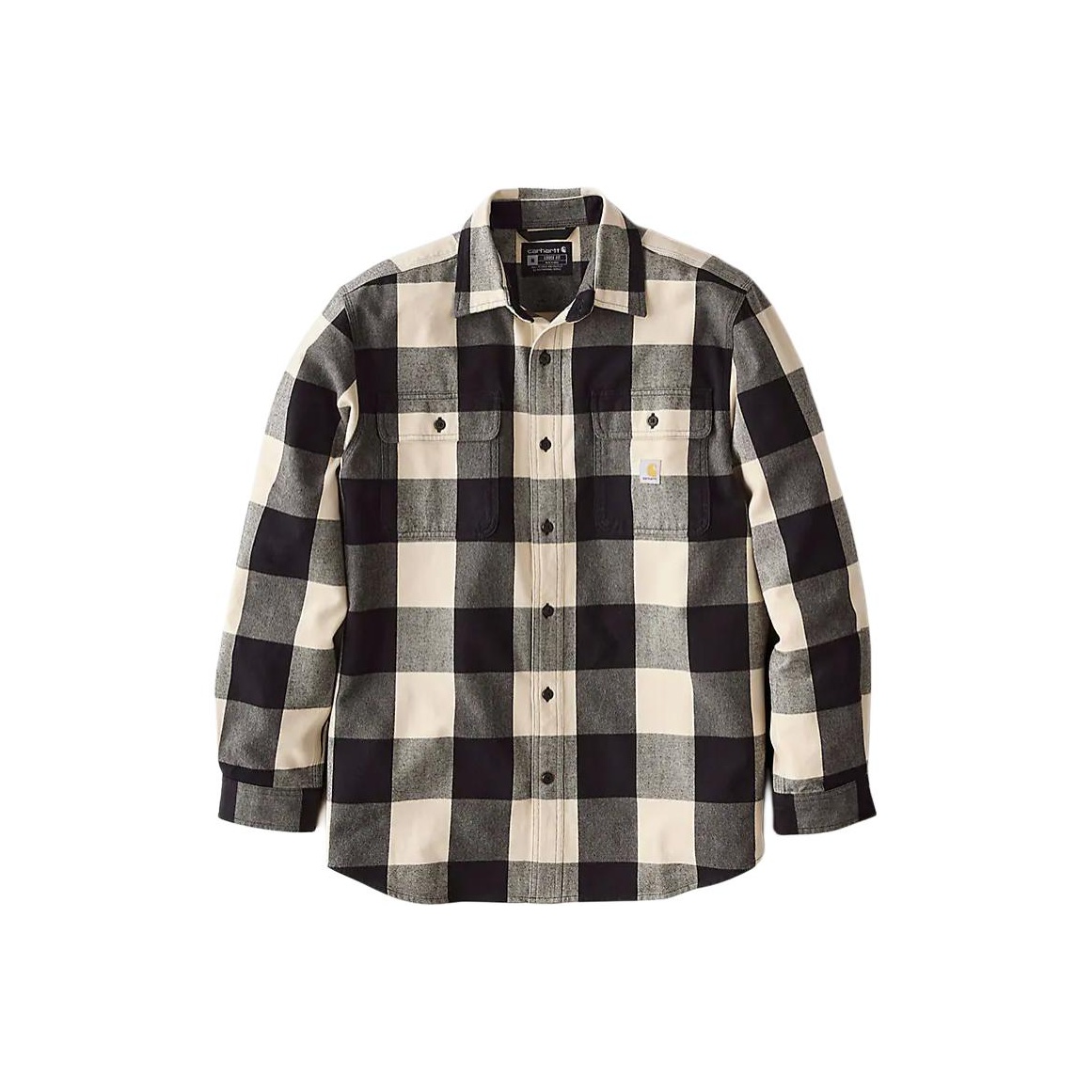 Carhartt FW25 107013 Loose Fit – Flannel Plaid Shirt Heavy Weight Bewertung und Preis