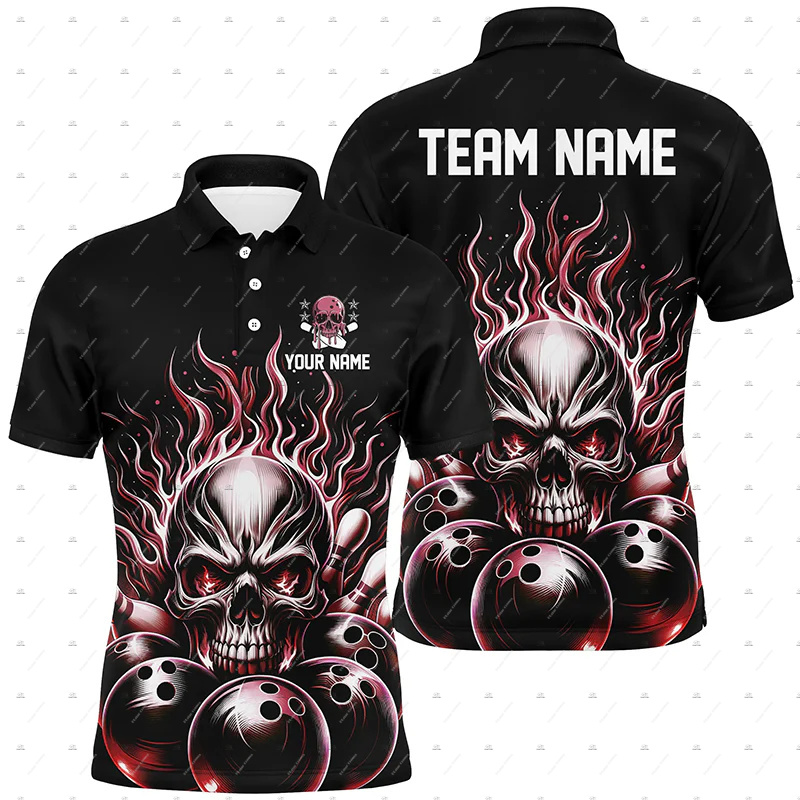 Benutzerdefinierter Name Bowli – Short Sleeve Bowling Shirt Retro Bewertung und Preis