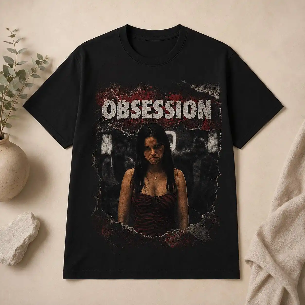 Obsession Grafik-T-Shirt, Vint – Acid Wash Vintage Graphic T Shirt Bewertung und Preis