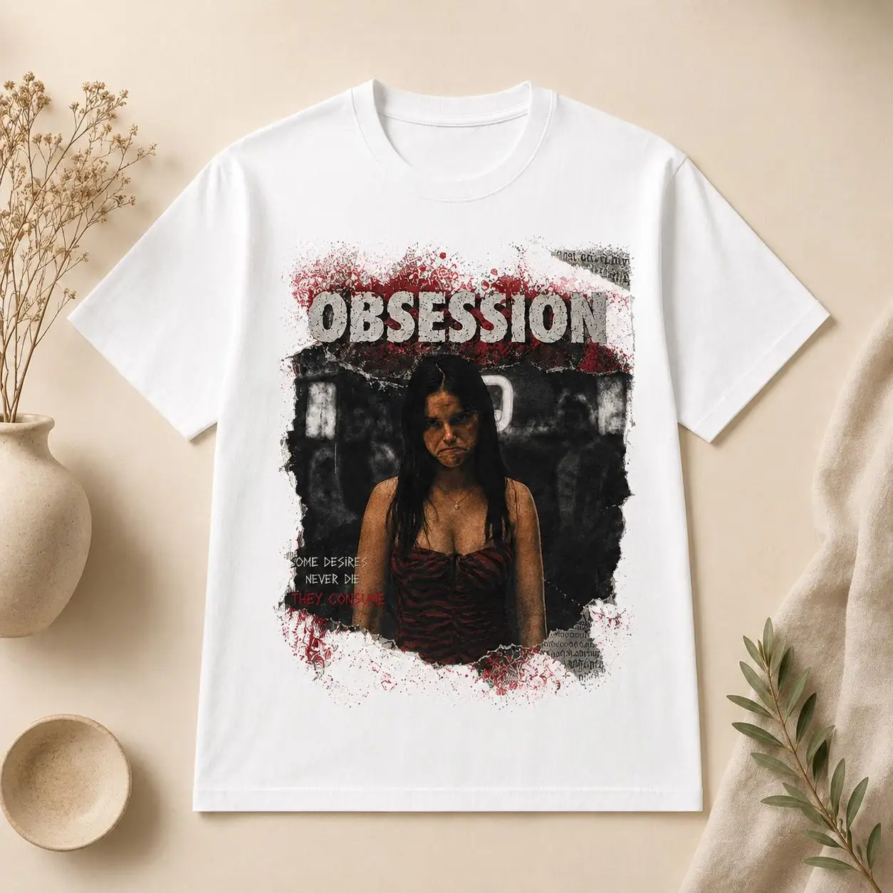 Obsession Grafik-T-Shirt, Vint – Acid Wash Vintage Graphic T Shirt Bewertung und Preis