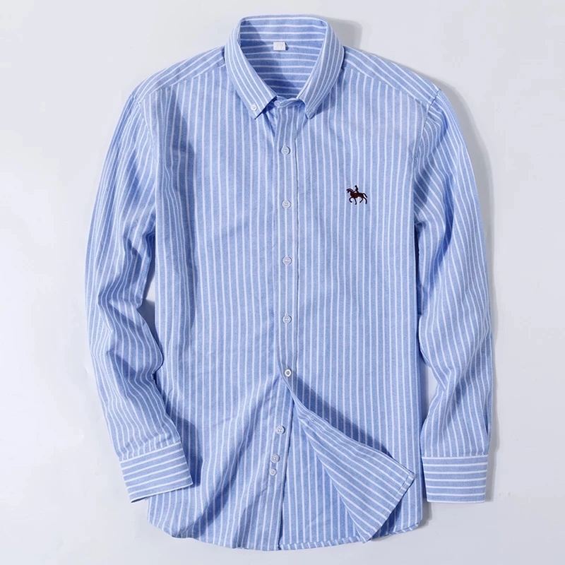 S-6XL Oxford-Hemden für Herren – Oxford Cotton Casual Shirt Business Bewertung und Preis
