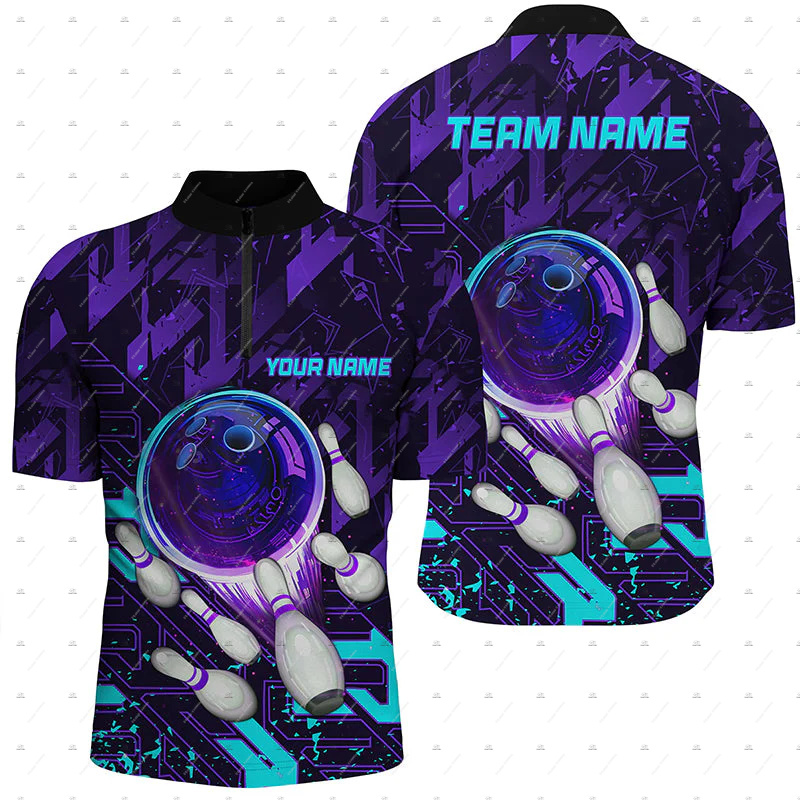 Benutzerdefinierter Name Bowli – Short Sleeve Bowling Shirt Retro Bewertung und Preis