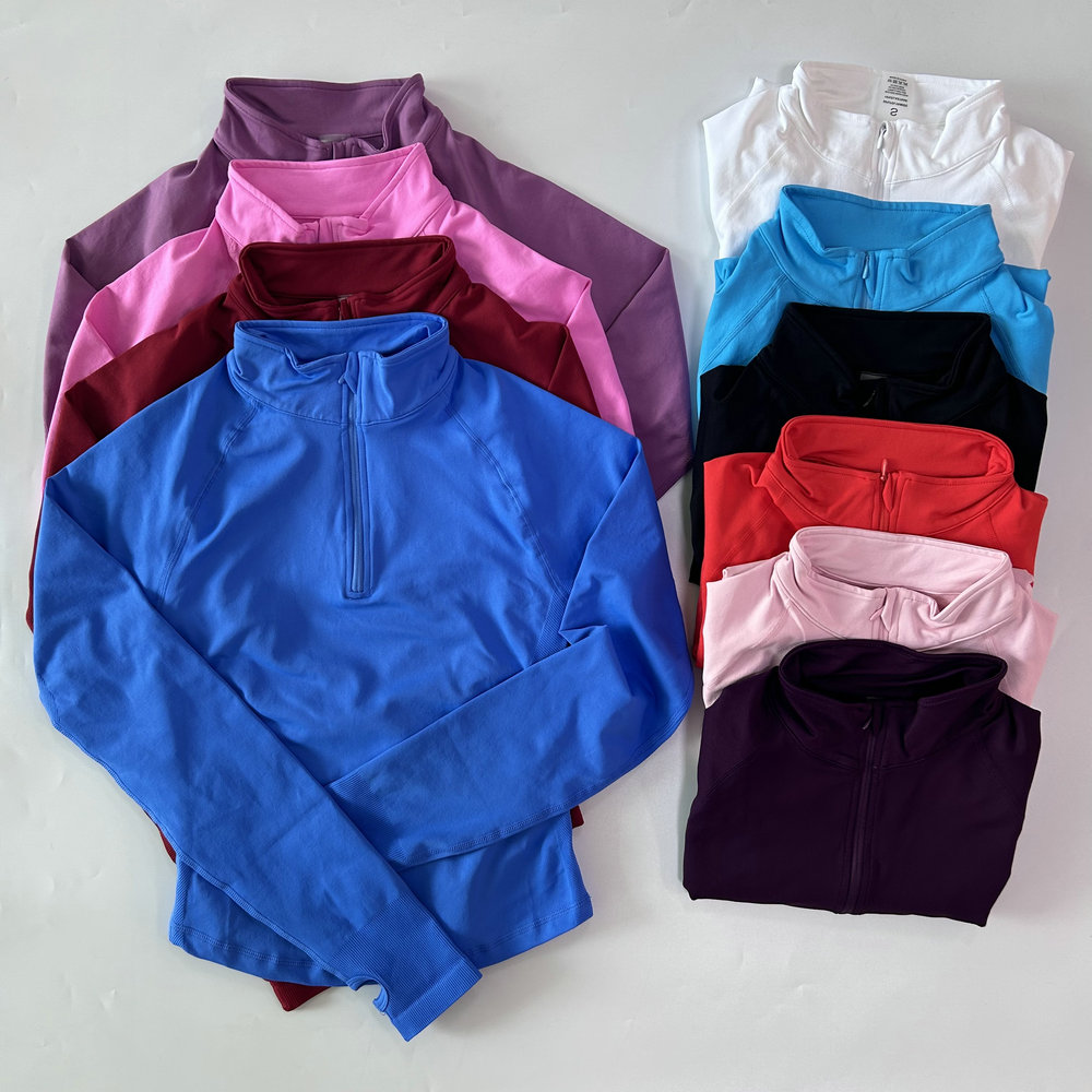 No Logo Yoga-Jacke mit halbem  – Jackets Bewertung und Preis