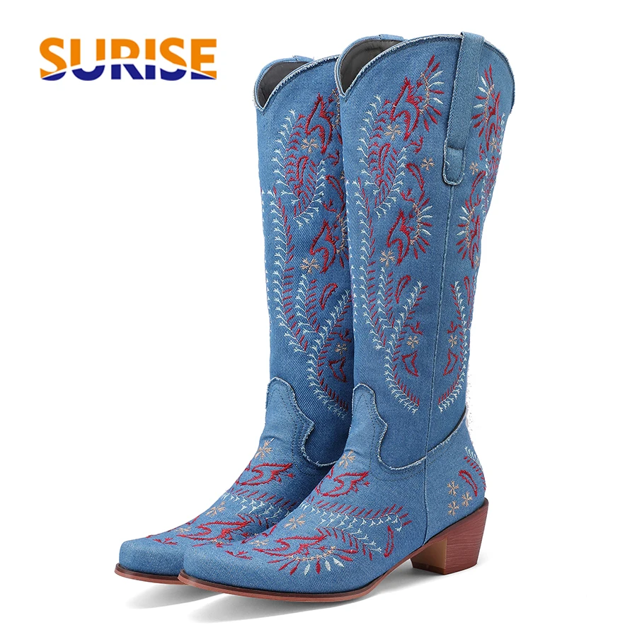 Blaue Denim Western Cowgirl Kn – Jeans Bewertung und Preis